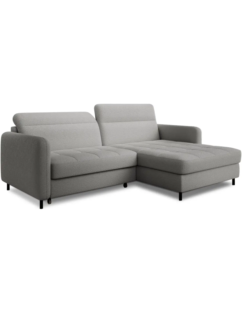 Divano ad angolo collezione GOUMSI colore Grigio chiaro
