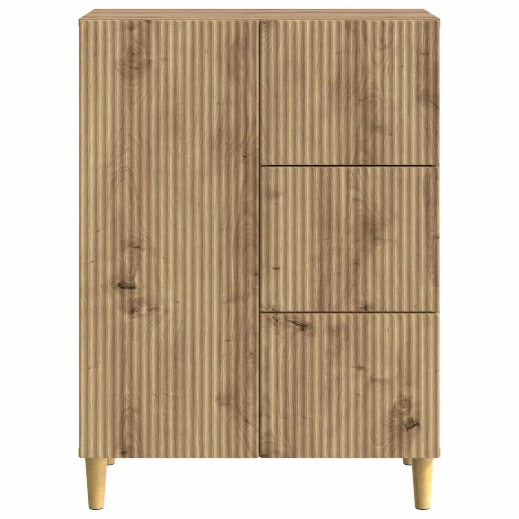 Credenza con cassetto Rovere Artigianale 66 x 34,5 x 90 cm 894634