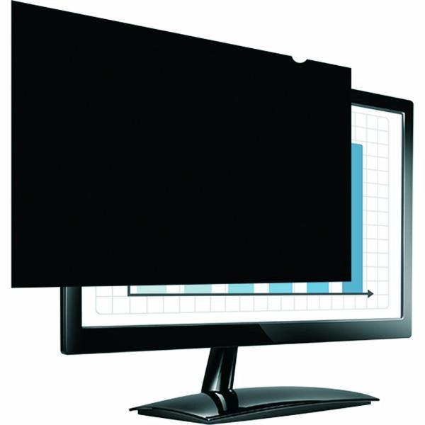Fellowes PrivaScreen Filtro per la privacy senza bordi per display 61 cm [24] (24IN W BLACKOUT PRIVACY FILTER - LAP)