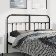 Testiera in Metallo Nero 150 cmcod mxl 81810