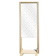 SNAKE - Separè - Paravento modulabile - 70x190cm - in Legno e PVC Colore: bianco