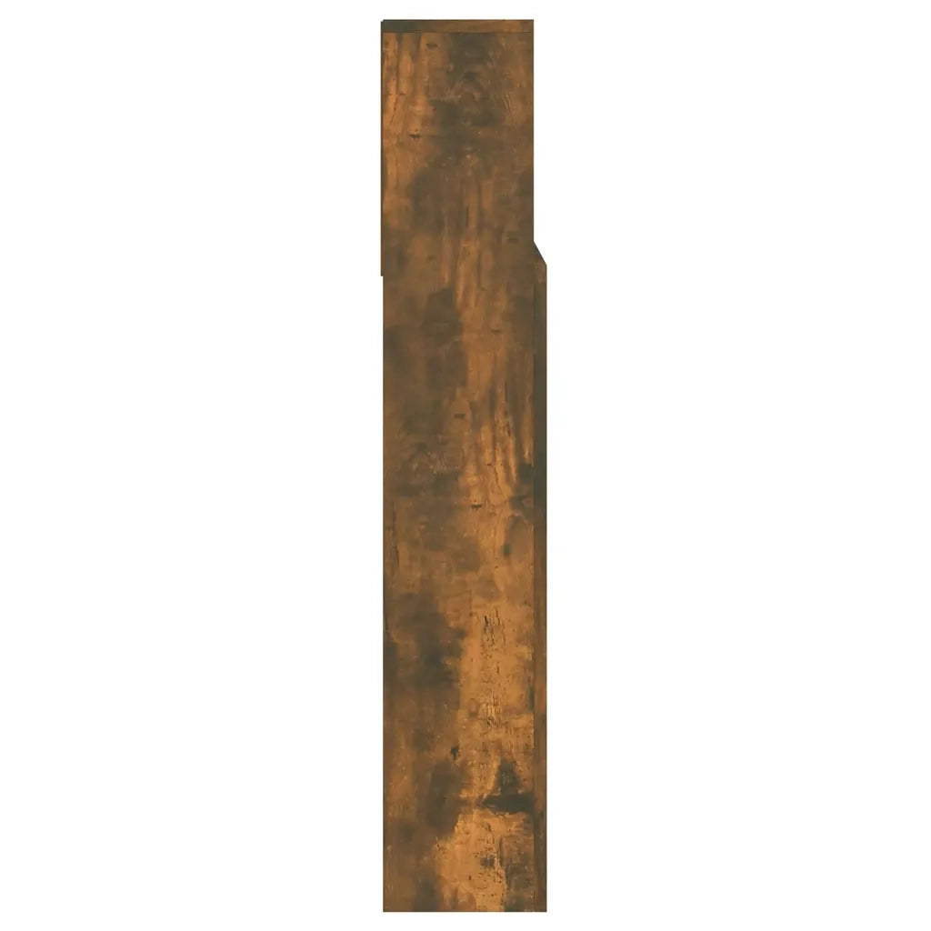 Testiera | Testata con Scomparti Rovere Fumo 140x19x103,5 cm