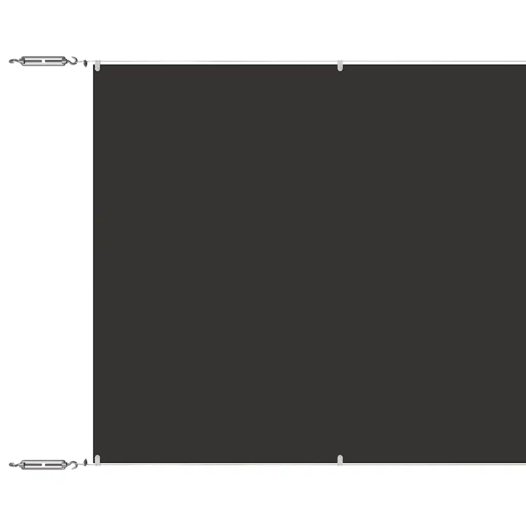 Paravento Verticale Antracite 100x1000 cm in Tessuto Oxford 148211