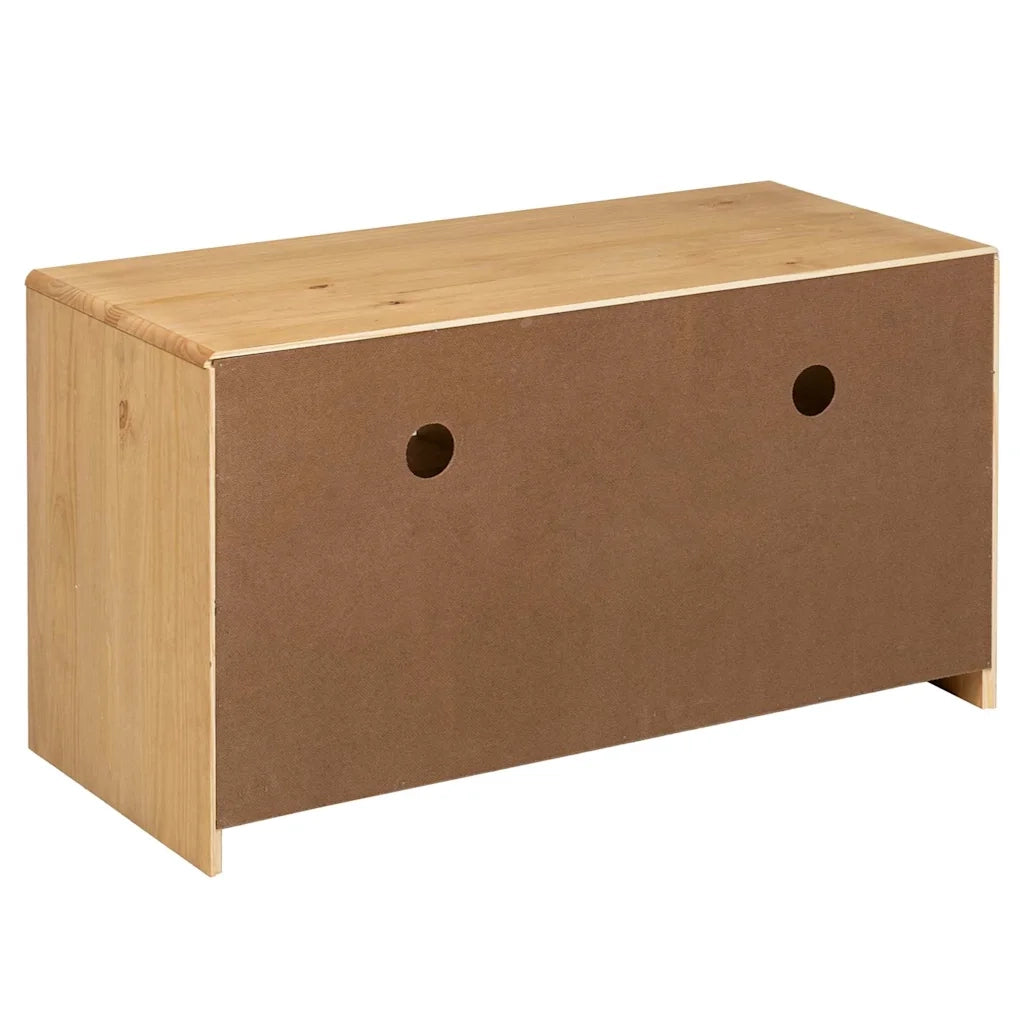 Mobile TV SAUDA Rovere 99x43x55 cm in Legno Massello di Pino 377597