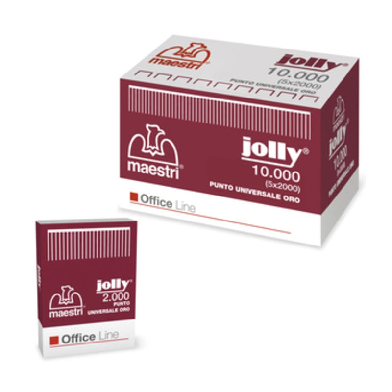 PUNTI SPILLATRICE MAESTRI JOLLY ORO 2000 PZ*- MAESTRI- 5,0 pz