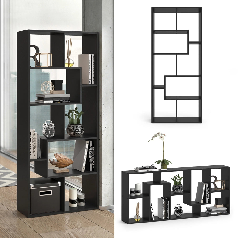 Vicco Divisorio per ambienti Nero 160.6 x 67.2 cm
