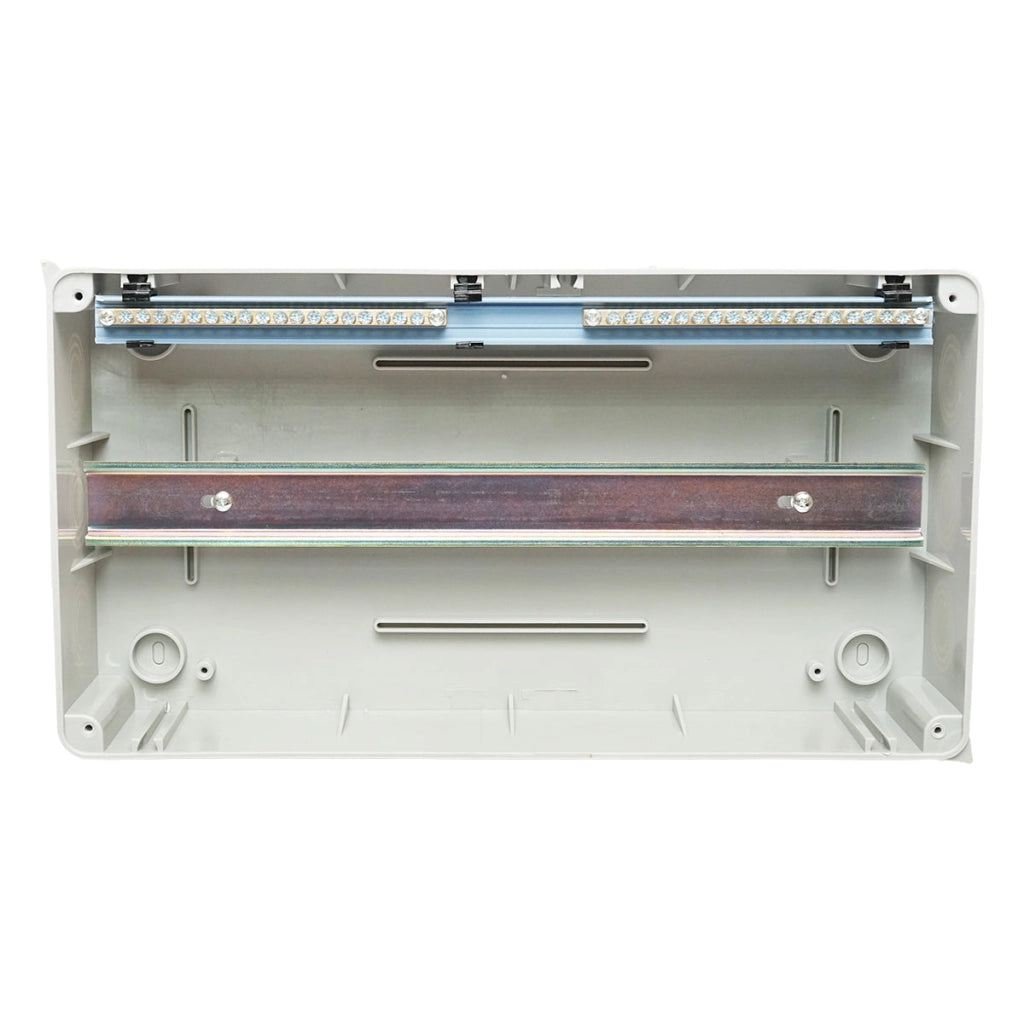 Pannello portafusibili da superficie 1 fila, 18 moduli 365x280x110mm IP65