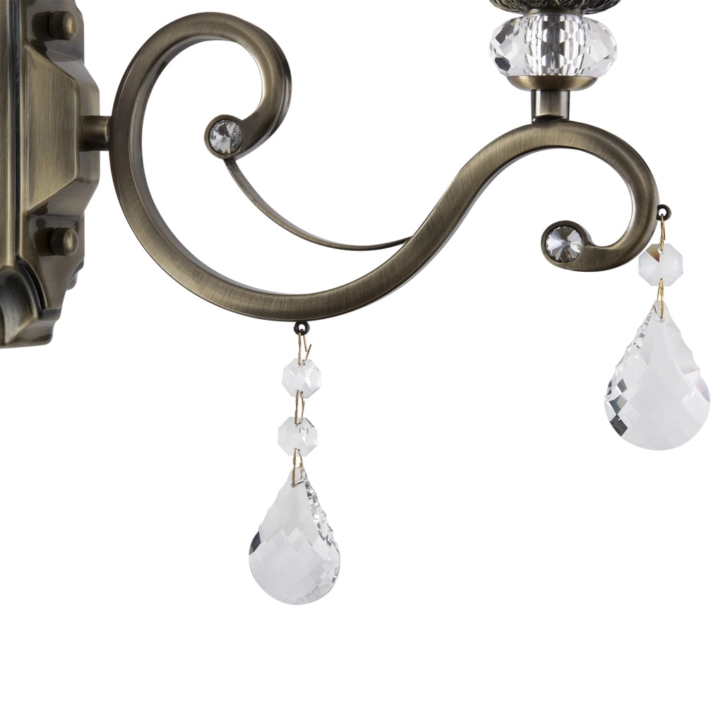 Maytoni applique contemporanea Grace 1 luce E14 ottone metallo