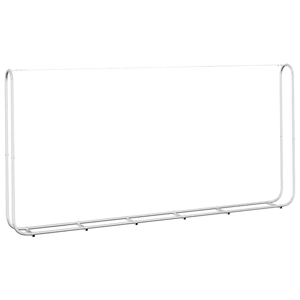 Rastrelliera per Legna 300x25x150 cm in Acciaio Zincato 4100707