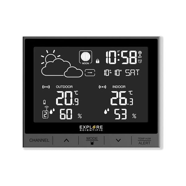 Stazione barometrica explore scientific whs5000 mini deluxe gray