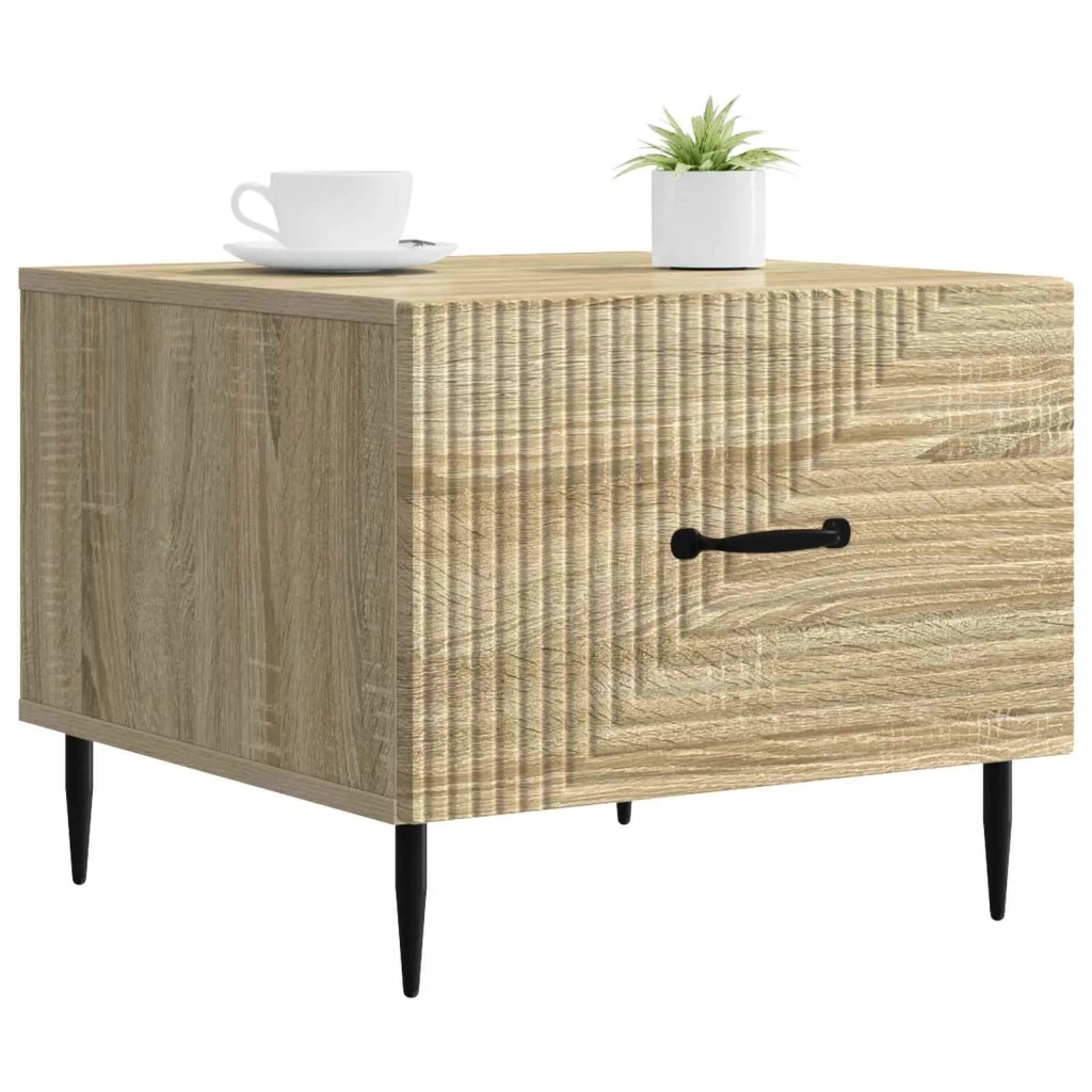 Tavolino da salotto con cassetto Rovere Sonoma 49 x 50 x 40 cm 894967