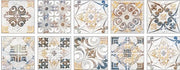 Set di 10 adesivi per piastrelle autoadesivi 10 x 10 cm decorazione piastrelle adesivi per parete per casa, bagno, impermeabili PVC, cucina, decorazione resistente all'olio, adatti per soggiorno, cucina, bagno.