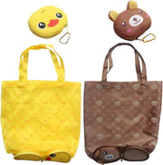 2 pezzi di Borse da Shopping pieghevoli - Borse da Spiaggia pieghevoli per Donne - Borsa Tote impermeabile - Borsa Shopper riutilizzabile e portatile lavabile per uso quotidiano