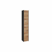 Colonna bagno SARA S33 antracite rovere artisan