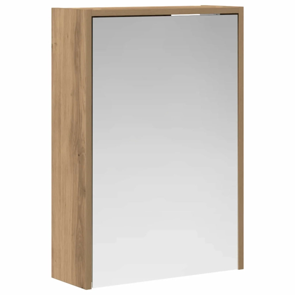 Mobiletto per specchio da bagno con porta Rovere Artigianale 889142