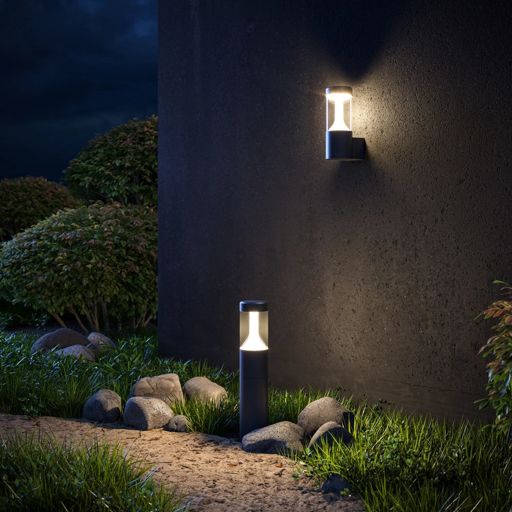 Paletto giardino Maytoni Koln LED 8W 4000K IP54 nero
