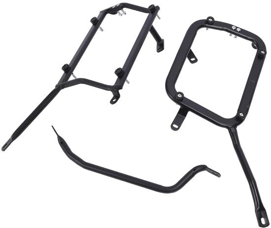 Bagagerecambio laterale robusto in metallo - Migliorata la sicurezza - Supporto laterale - Duraturo - Adatto per TRK 502x - Facile da pulire - Bagagerecambio laterale