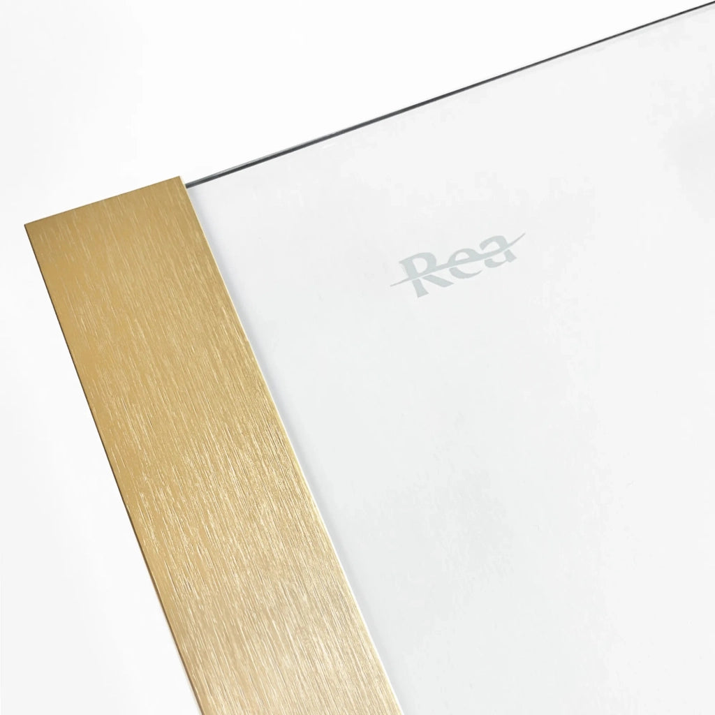 Cabina Doccia Rea Montana Gold Brush 100x90