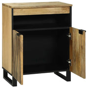 Credenza | Madia | Buffet da pranzo | Armadio da pranzo Marrone 60 x 33 x 75 cm legno massello di mango