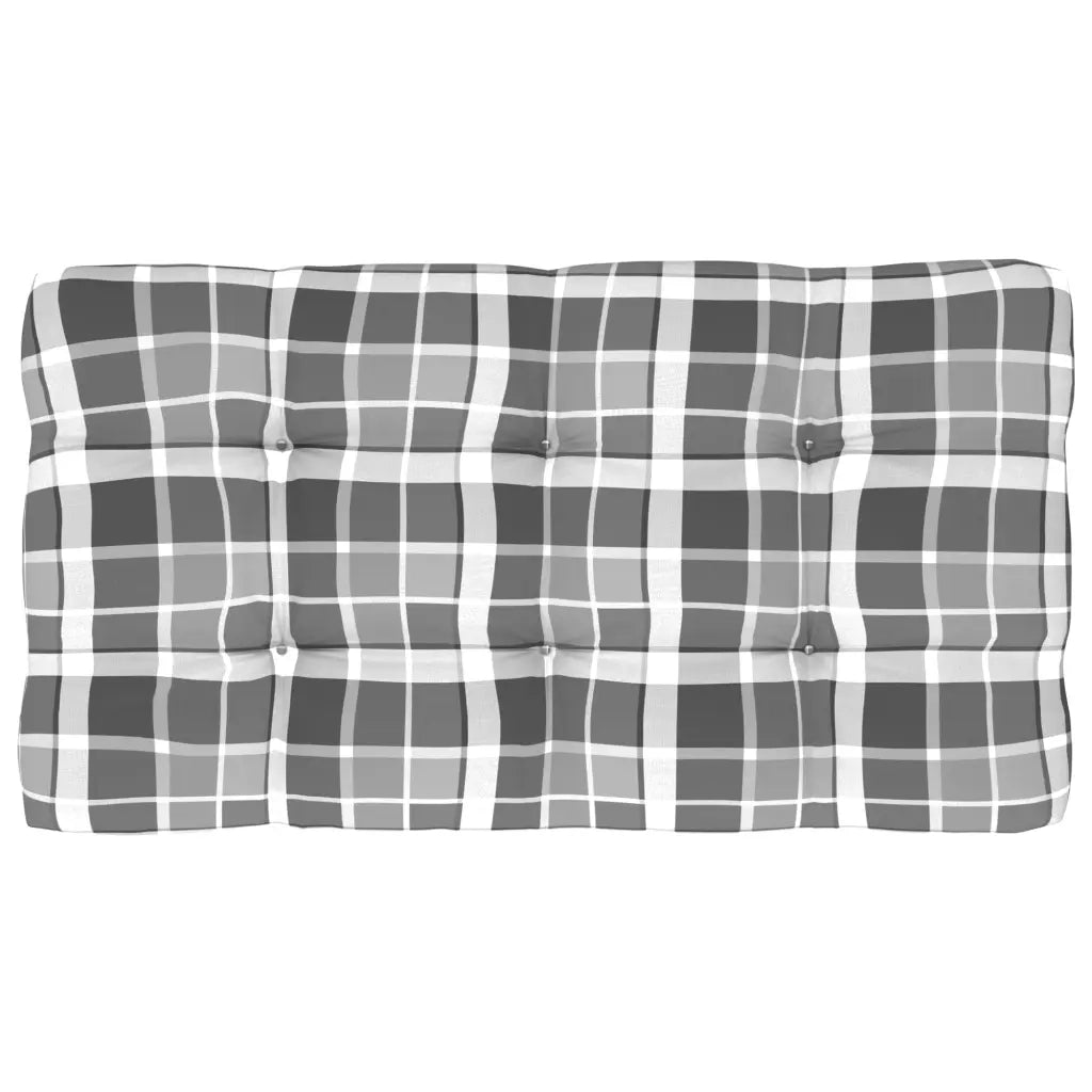 Divano Centrale da Giardino Pallet Legno Pino Impregnato Grigio 3066494