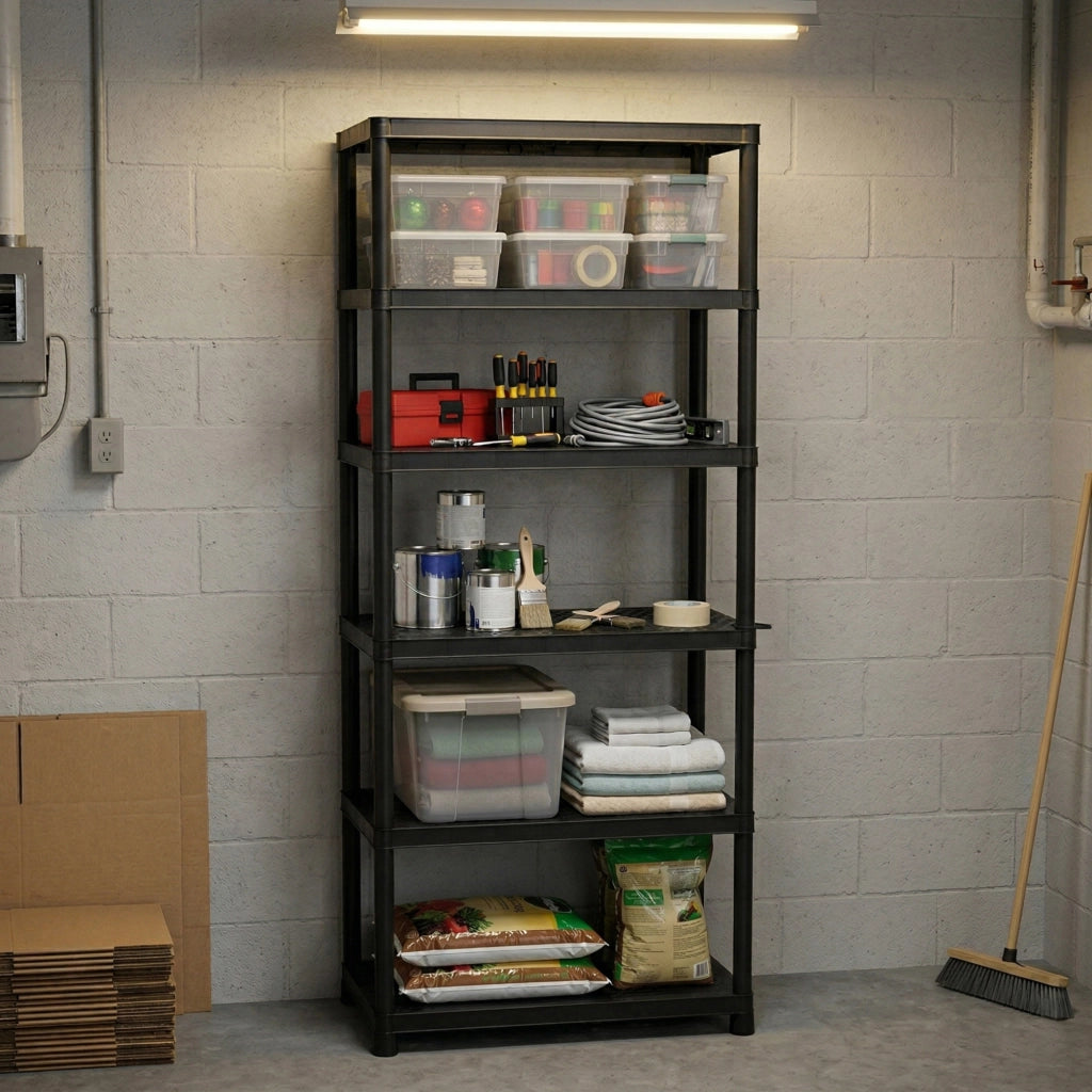 KADAX Regał Stackaro Solid 75 75x40cm KSS75L5 Midl + karton KK1018 <24> K17055