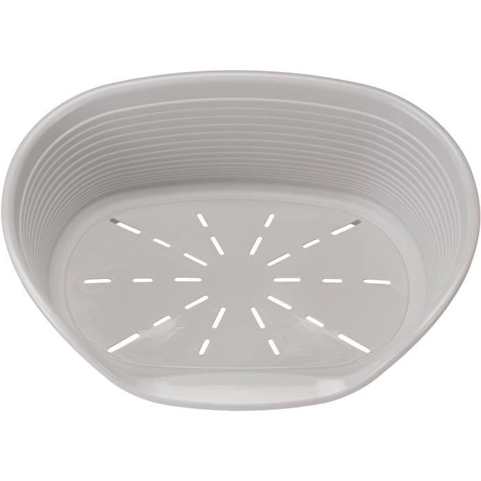 Cesto SIESTA DELUXE Misura 4 - 61,5*45*21,5 cm - Grigio chiaro - FERPLAST