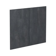 Vicco Frontale cucina Calcestruzzo nero 79.2 x 71.3 cm frontale del mobile per mobile sottolavello