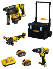 DeWALT Kit FVK381TSX2HD-QW 54V/18V (DCH333 + DCD996 + DCG418 + 2 x 9,0 Ah + DCB118 + DS450 DWST1-75668)