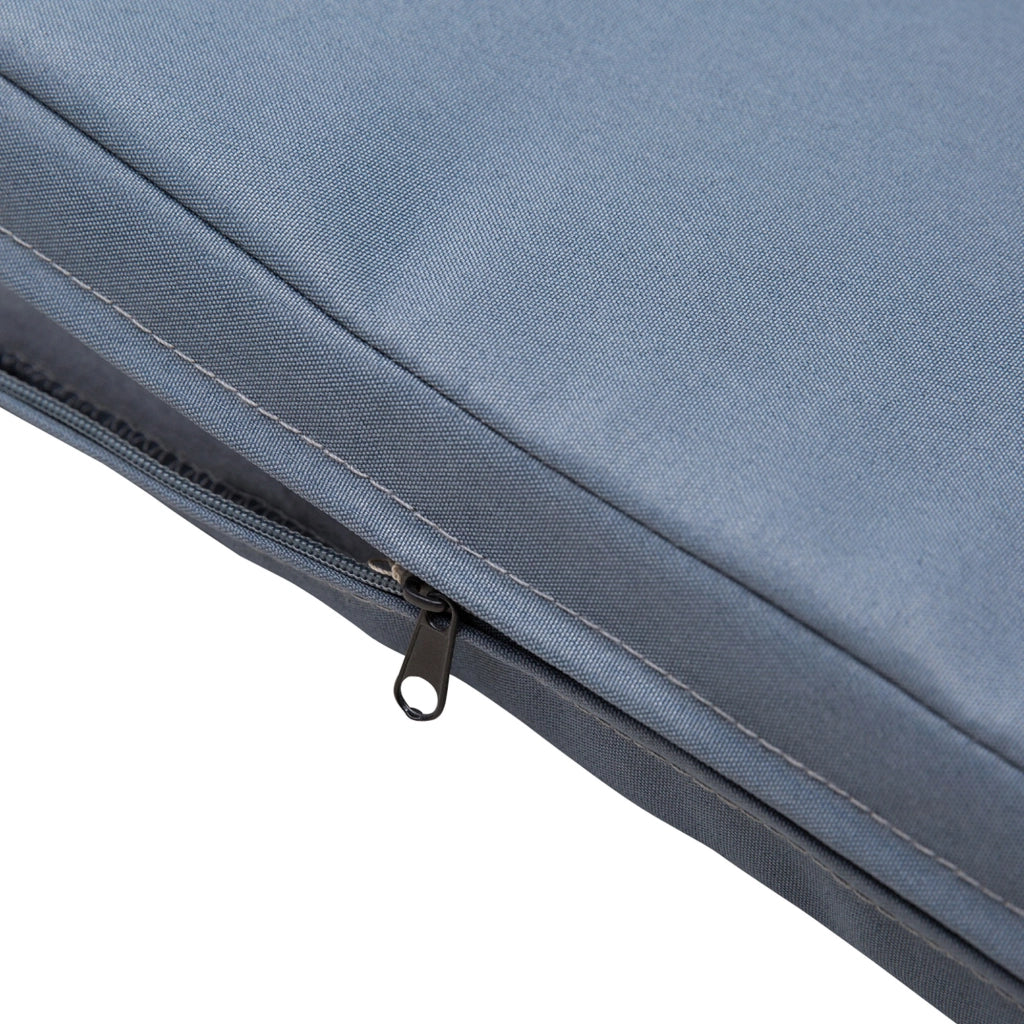 EasyComfort Set 4 Pezzi Salotto da Esterni con 2 Sedie, Divano e Tavolino Mobili da Giardino in Rattan e Acciaio Nero
