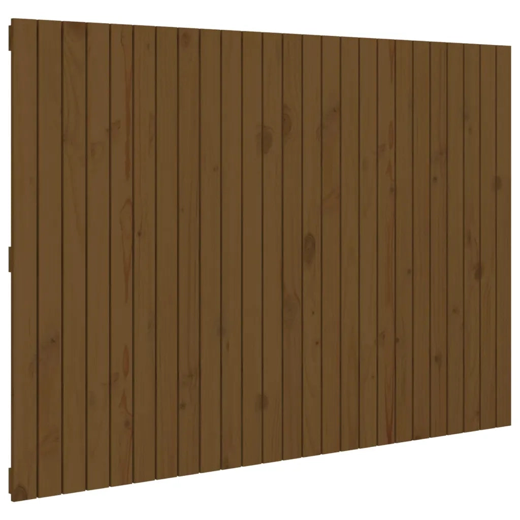Testiera da Parete Ambra 159,5x3x110 cm Legno Massello di Pino