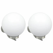 Lampada da Parete Esterna 2 pz Argento 29 x 25 x 33 cm CFW6521853