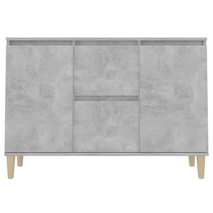 Credenza Grigio Cemento 103,5x35x70 cm in Truciolato
