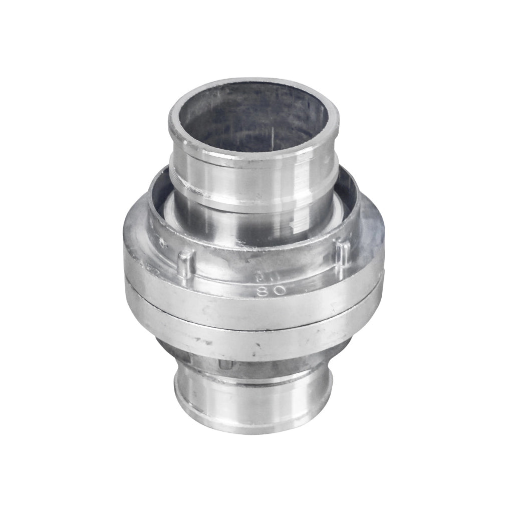 Raccordo Storz in alluminio a 2 pezzi per tubo di irrigazione ad alta pressione da 3 pollici e 76,2 mm Breckner Germany