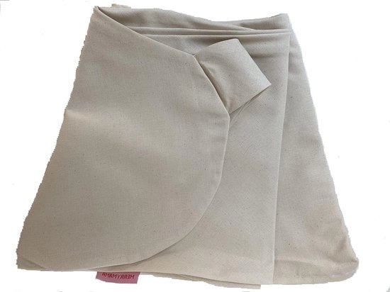 Tappeto di sostituzione per cuscino di alimentazione - 190 cm - ecru - Biologico GOTS
