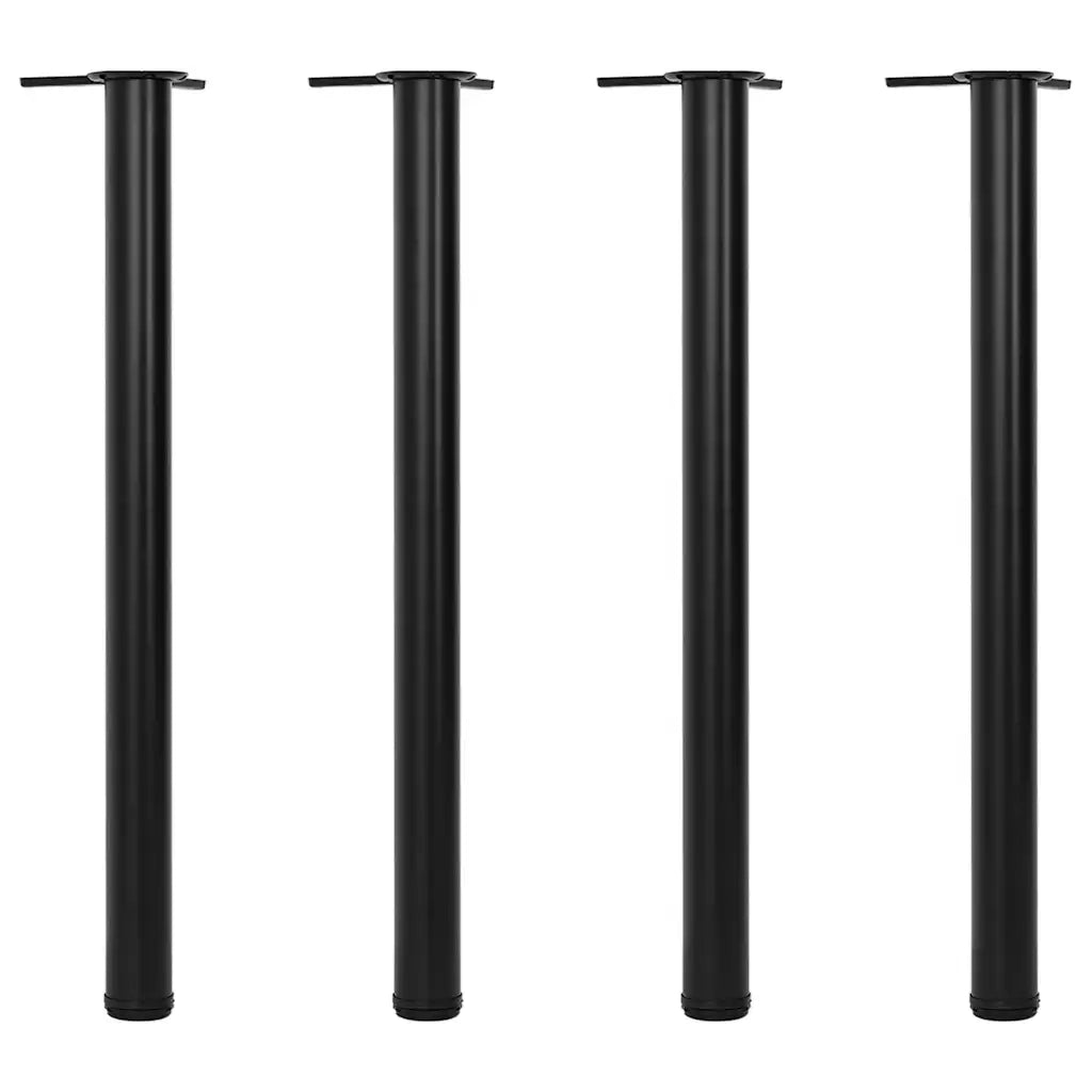 Set Gambe Tavolo Altezza Regolabile Nere 870 mm cod mxl 70731