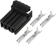 Connettore di testa per motocicletta 4-pin - Compatibile con Harley/Sportster/Dyna/Touring - Duraturo - Disegno Snap-on - Morsetti conduttori robusti