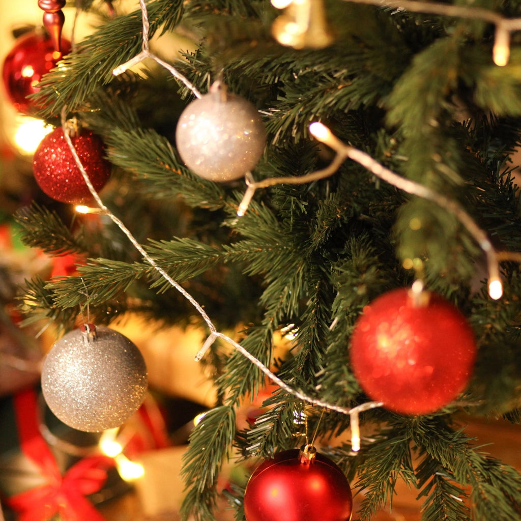 Albero di Natale Artificiale ¨C Zephmum ¨C Verde ?90x180 cm con Base Pieghevole