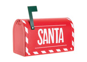Cassetta Postale Lettere Per Babbo Natale Decorativa Rossa Modello Open
