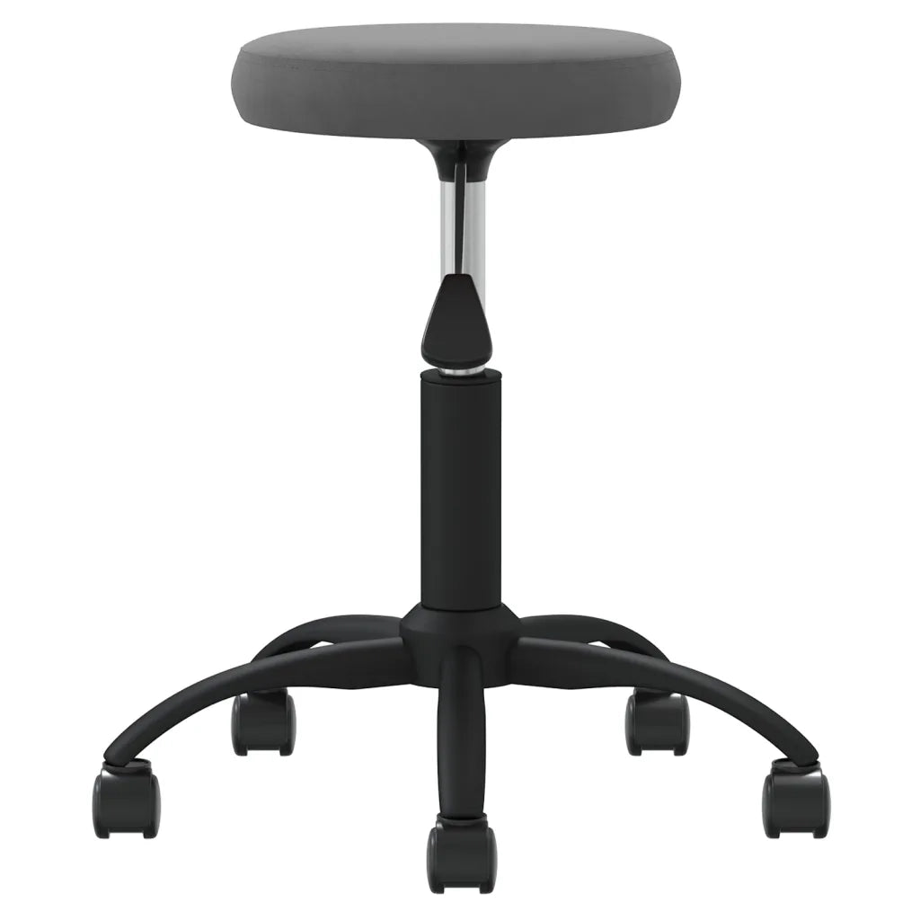 Sedia da Pranzo Grigio Scuro in Velluto 3085728
