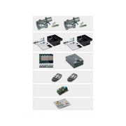 SET AUTOMAZIONE INTERRATA 230V PER CANCELLI A BATTENTE CARDIN KT-HL251KS9 NUOVO