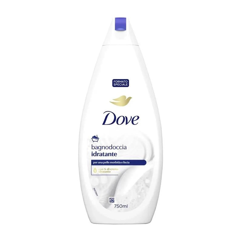 DOVE BAGNODOCCIA IDRATANTE PER UNA PELLE MODRBIDA E LISCIA FORMATO SPECIALE 750 ML