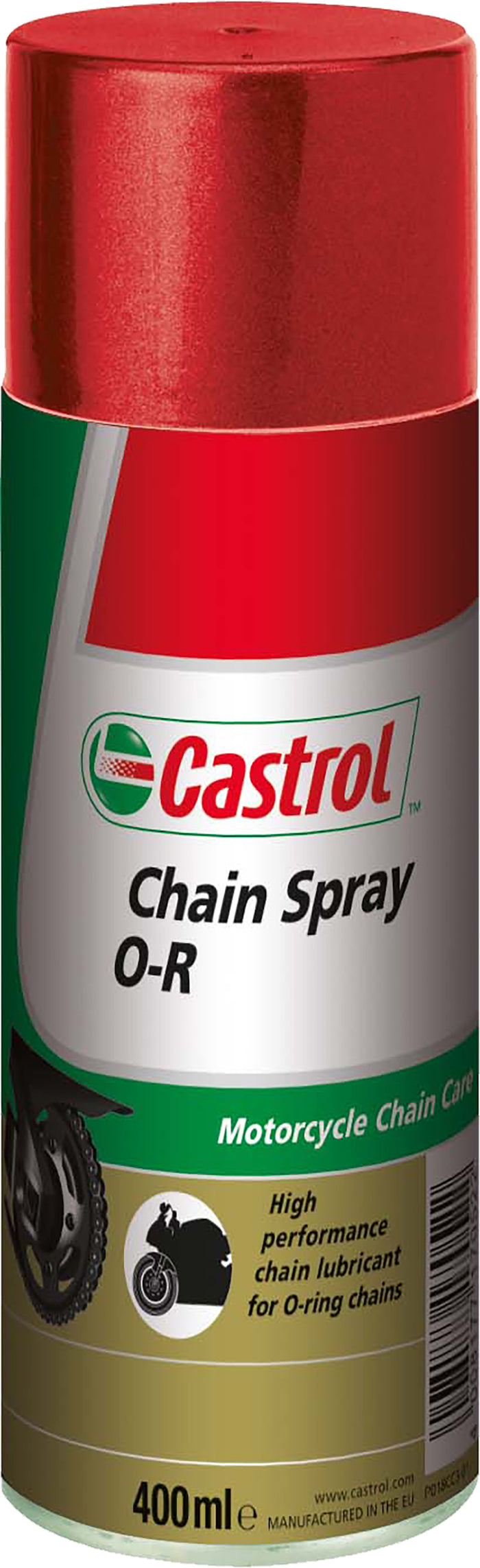 Lubrificante sintetico Chain Spray O-R per moto, bianco, ottima protezione