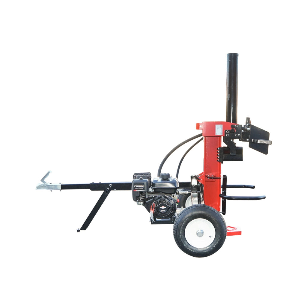 Spaccalegna verticale con motore a benzina da 208 cc, potenza di spacco 22 t, tronco 610x400 mm Breckner Germany