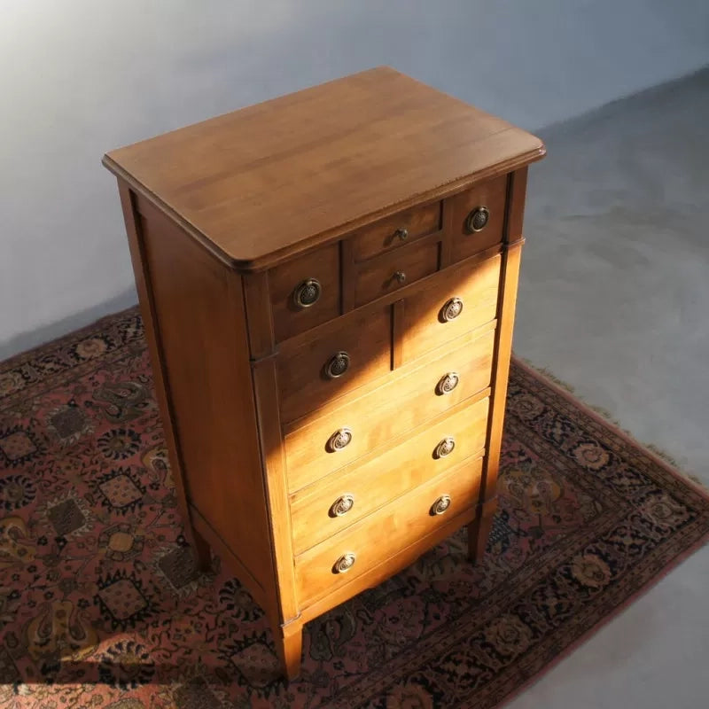 Cassettiera classica 5 cassetti legno bassano 59x43x103 - Mobili 2G