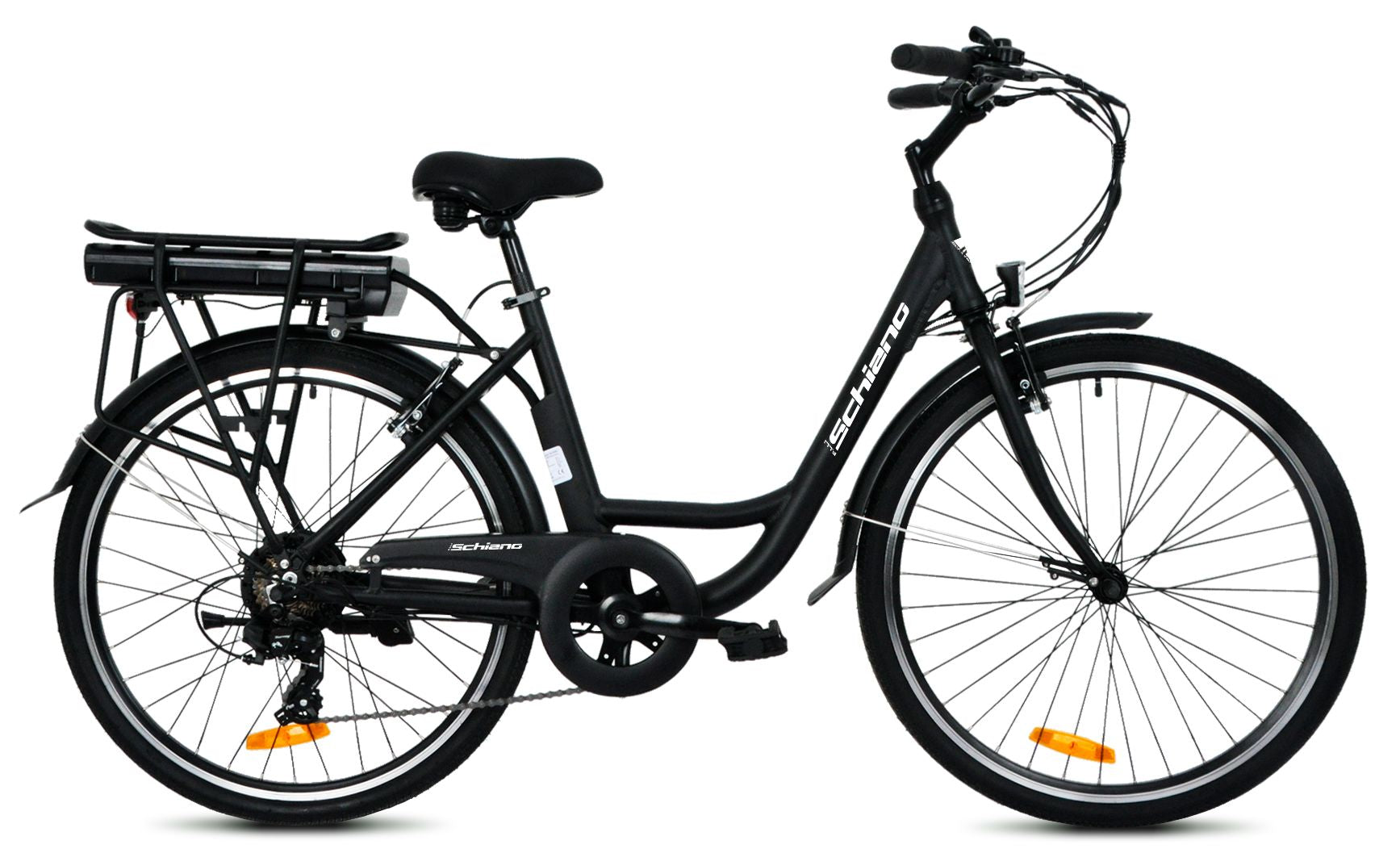 City bike 26" alluminio 10.4 ah Nera - F.LLI SCHIANO