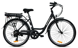 City bike 26" alluminio 10.4 ah Nera - F.LLI SCHIANO