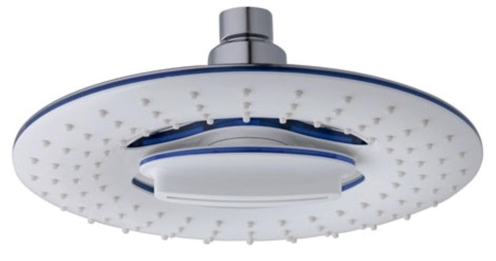 Soffione niagara 2 funzioni ovale con getto a cascata cromato