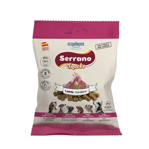 SERRANO SNACK CANE 85G AGNELLO- SERRANO- 25,0 pz