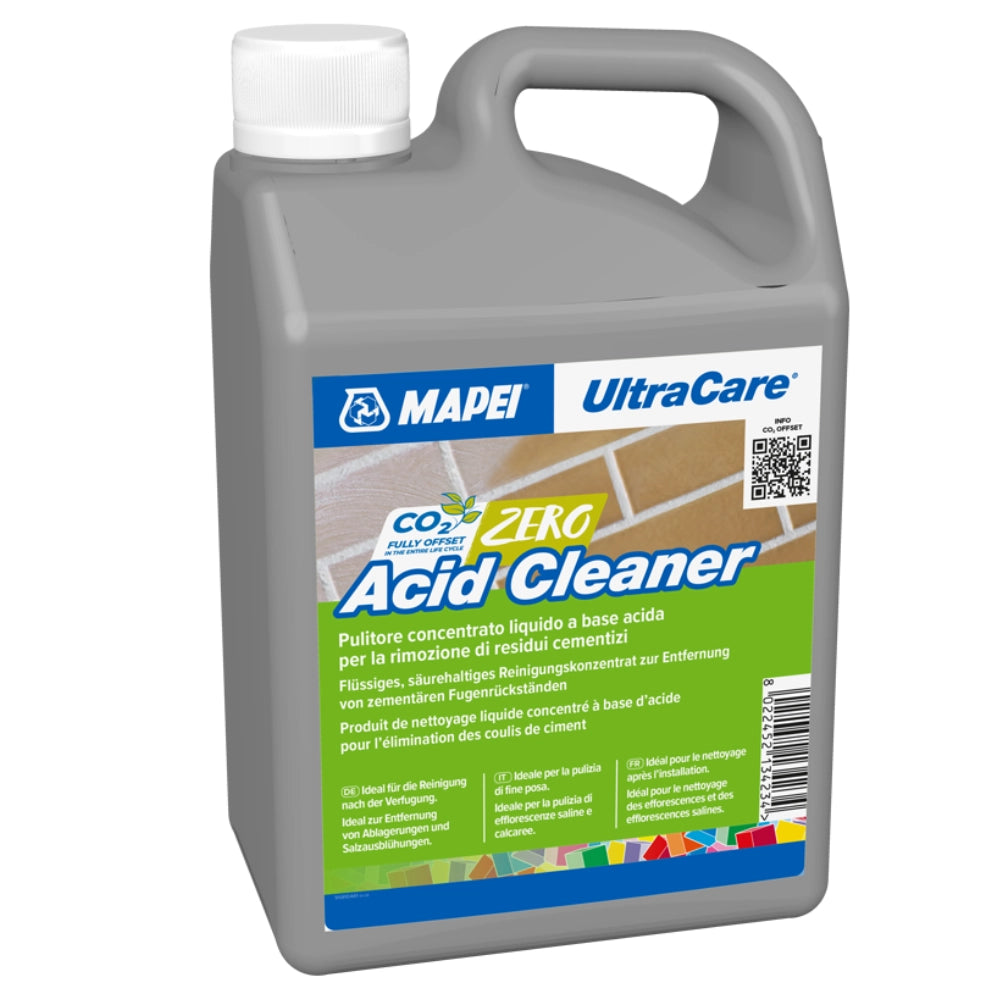 Ultracare acid cleaner pulitore liquido multiuso base acida gres piastrelle 1lt