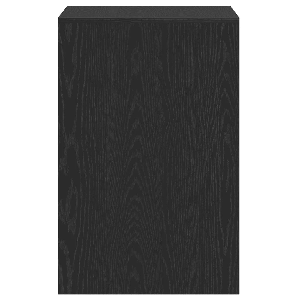 Scrivania Rovere Nero 101x50x76,5 cm in Legno Multistrato